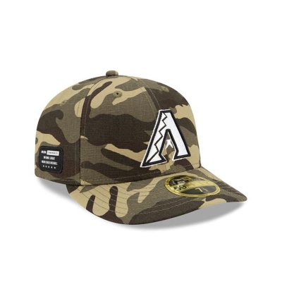 Sapca New Era Arizona Diamondbacks MLB Armed Forces Weekend Low Profile 59FIFTY Fitted - Verzi